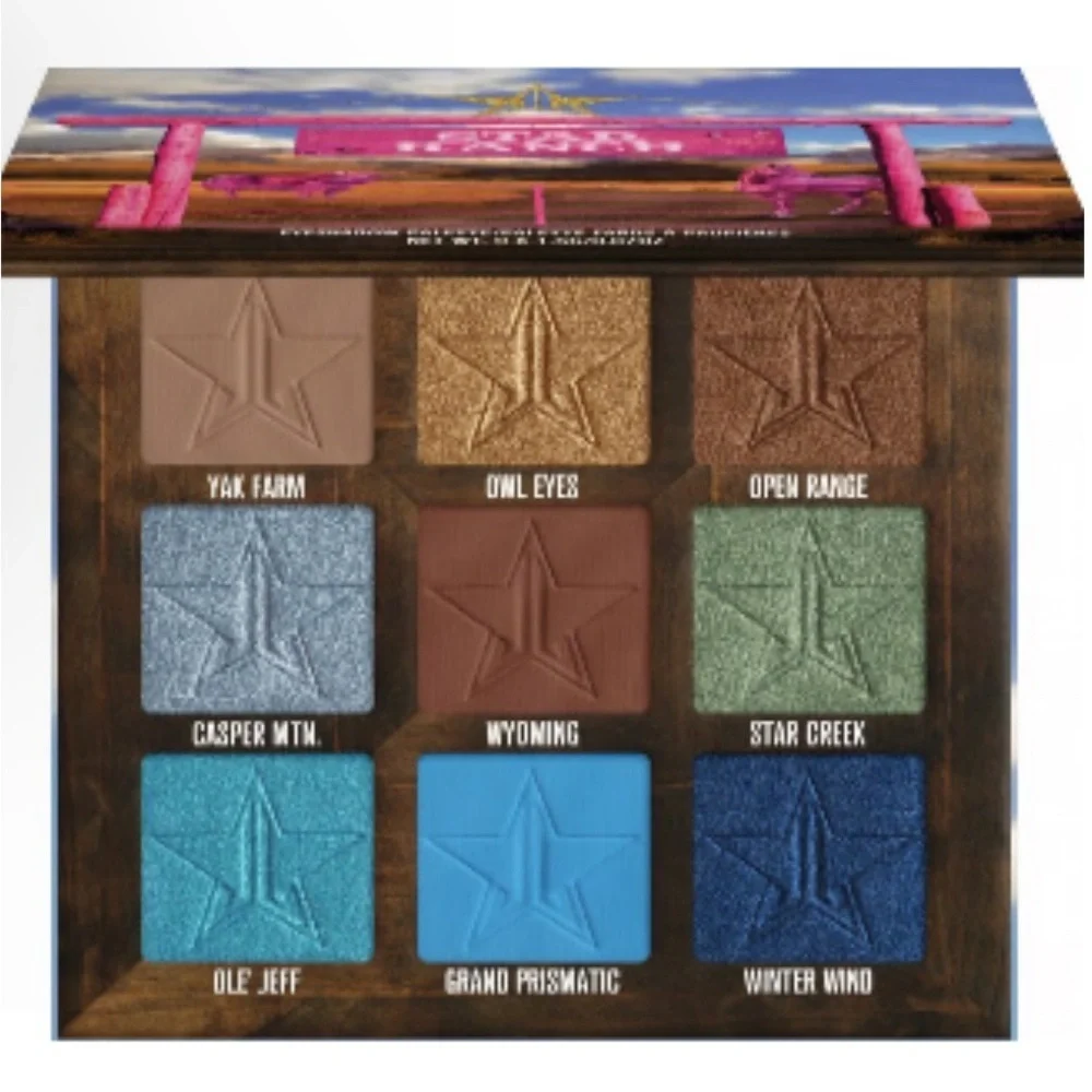 JEFFREE STAR COSMETICS. Mini Star Ranch Palette. New.